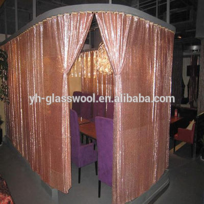 hanging curtain room divider